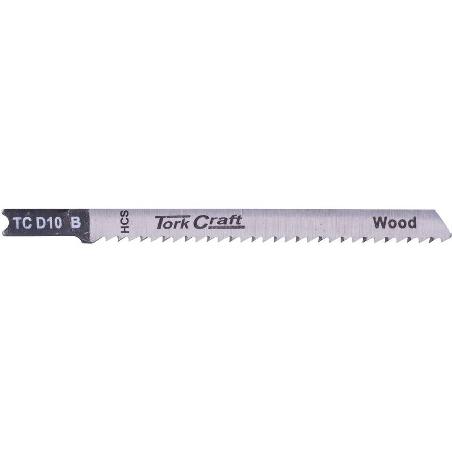 Tork Craft U Shank Jigsaw Blade 10 Tpi For Wood 2.5 Mm 2 Pc