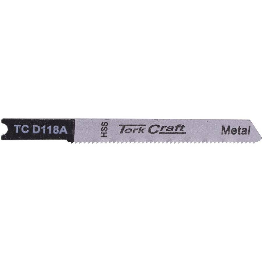 Tork Craft U Shank Jigsaw Blade 21 Tpi Metal 1.2 Mm 5 Pc