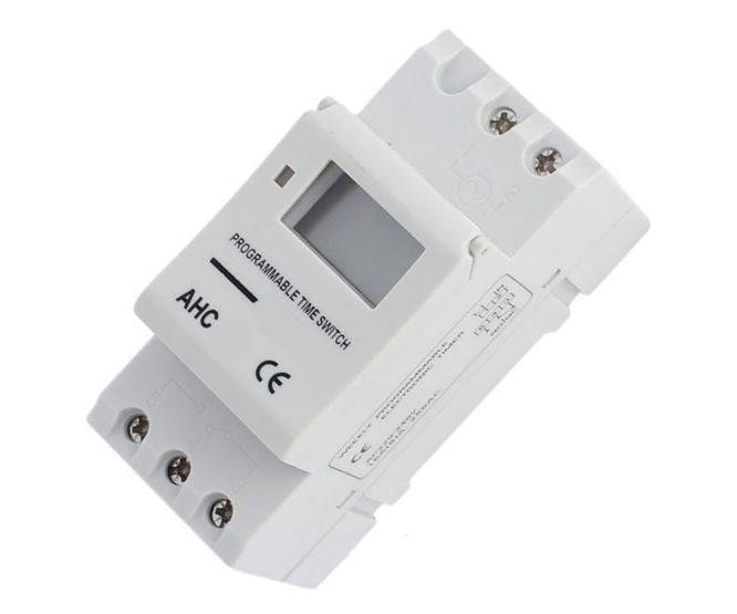 220 Vac Digital Weekly Programmable Timer 30 A Ti Ahc30 A