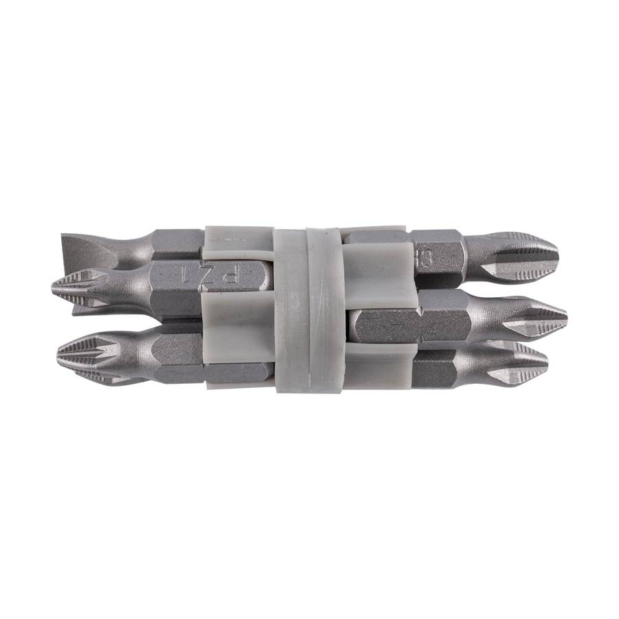 Tork Craft Insert Bit Set 25 Mm 10 Pce Ph Pz Sl Phillips Pozi Slotted