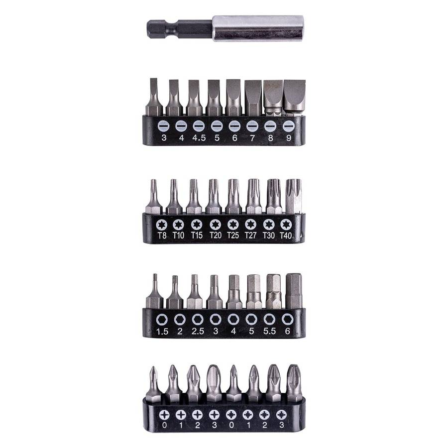 Tork Craft S/D Ins.Bit Set Multi 33 Pce
