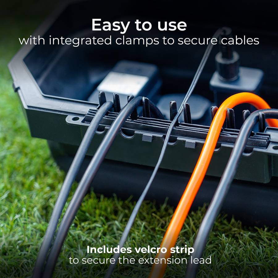 Weatherproof Collapsible Outdoor Electrical Protection Box  Ip54 Rated