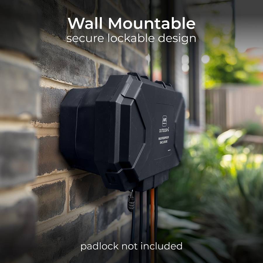 Weatherproof Collapsible Outdoor Electrical Protection Box  Ip54 Rated