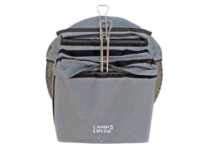 Camp Cover Wheel Bin Safari Extra Large Charcoal