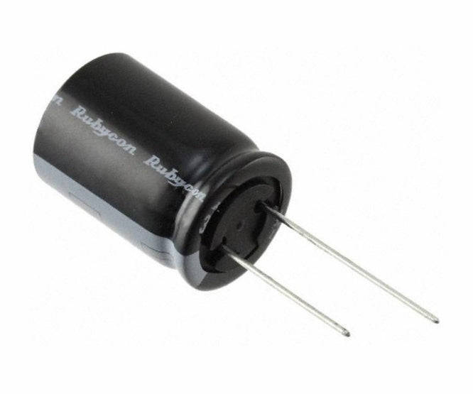 Electrolytic Capacitor Radial 330u F 10 V Mnht 6.3x11 P=2.5 10 Px330 M 6.3x11
