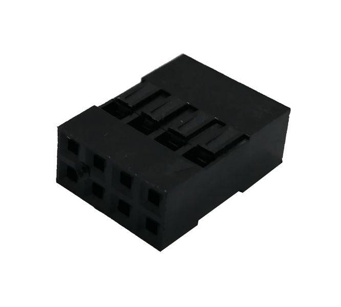 Housed Sockets Dil 2.54mm 12 W Blk Yy092 C12