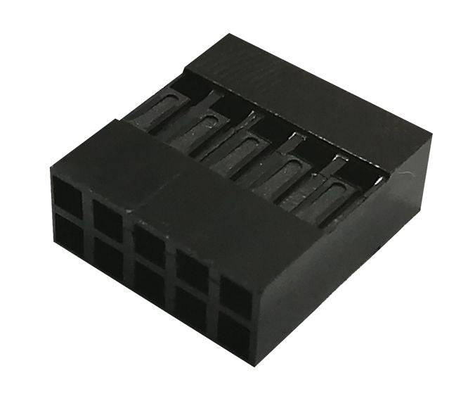 Housed Sockets Dil 2.54mm 10 W Yy092 C10