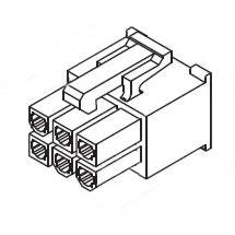 Housing Socket Dual 06 W 5557 Yy8 Cra06