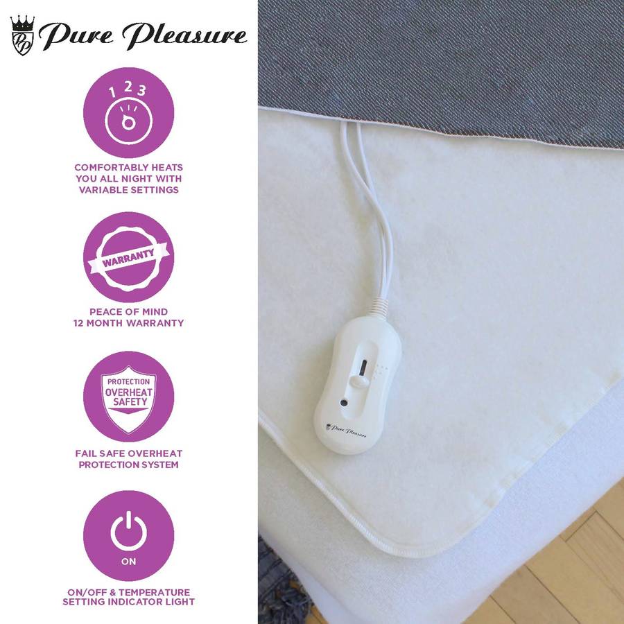 Tie Down Electric Blanket (Pp)