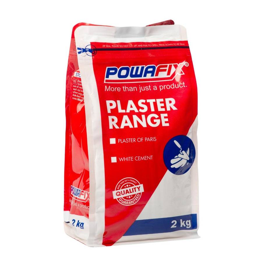 Powafix Plaster Range White Cement 2 Kg