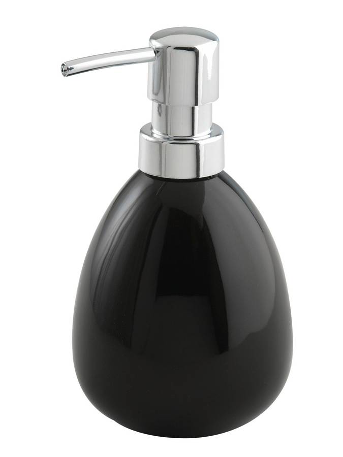 Soap Dispenser Polaris Range Black Ceramic