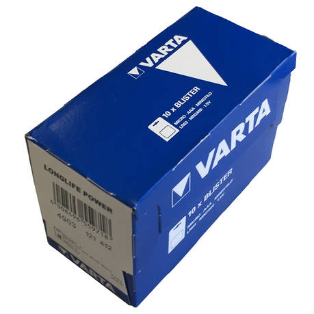 Varta Longlife Power Batteries Aaa Bulk Value Pack 20 Pcs