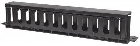 Intellinet 19 Inch Black Cable Management Panel