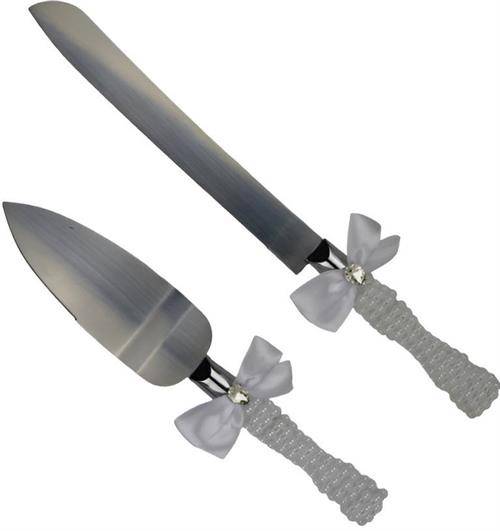Casey Cake Knife And Spatula Server Set
