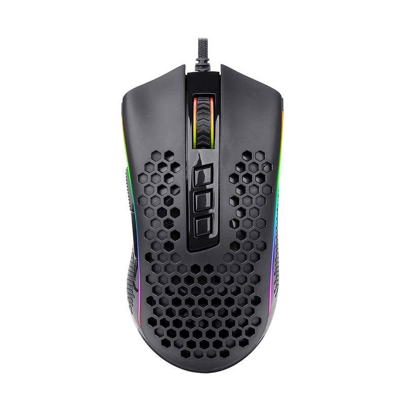 REDRAGON STORM 12400DPI 7 Buttons|Ergonomic Design|P3327 Optical Sensor|Lightweight Body|RGB Back...