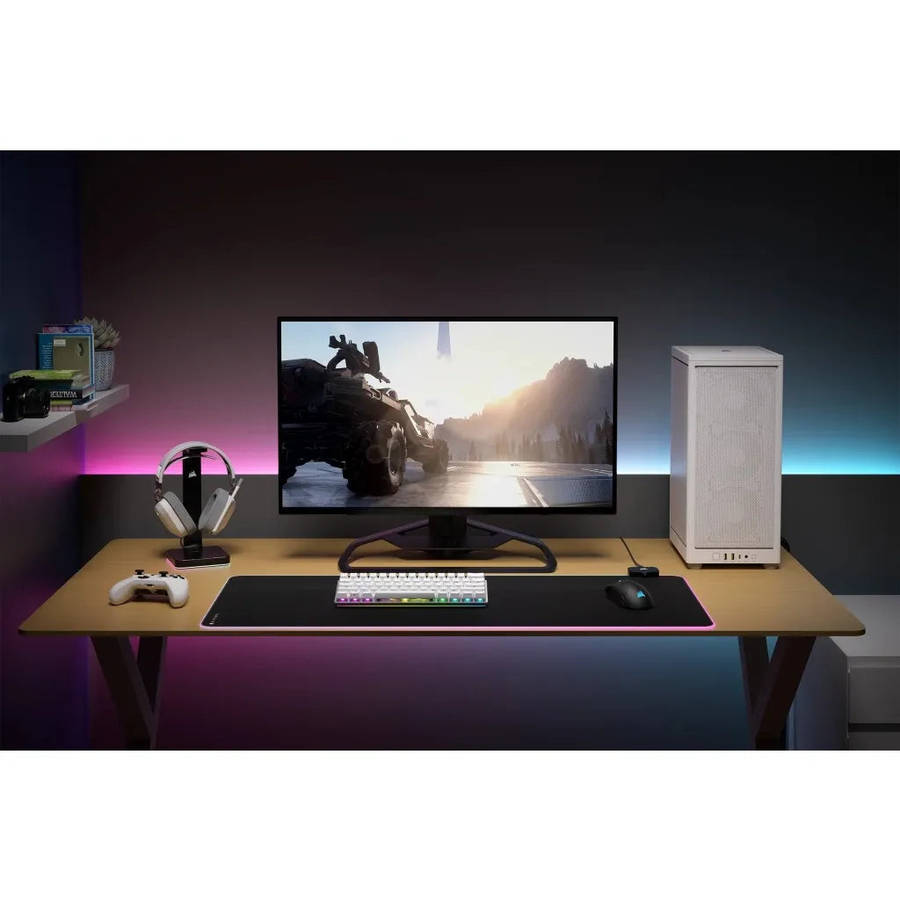 Corsair 2000D Airflow White Mini-Itx PC Case; 3X 2.5'' Drive Bays; Up To 360MM Radiator Compatible