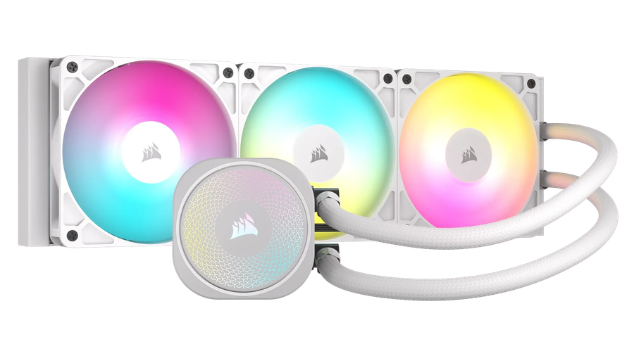 Corsair Nautilus 360 ARGB White; 360MM Radiator; Liquid CPU Cooler; INTEL® Lga 1851/1700; AMD® ...