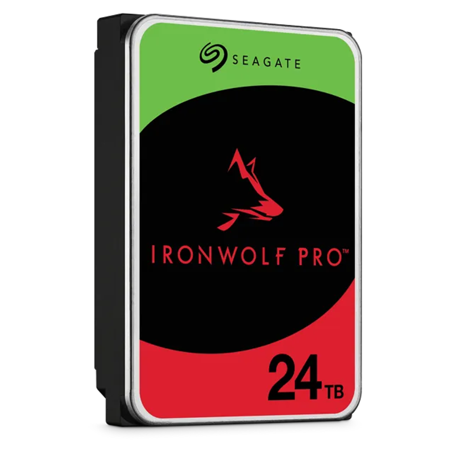 Seagate Ironwolf Pro 24TB 3.5'' Hdd Nas Drives 7200 Rpm; SATA 6GB/S Interface; 256MB CACHE;550TB/...