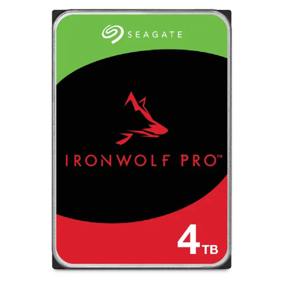 Seagate Ironwolf Pro 4TB 3.5'' Hdd Nas Drives 7200 Rpm; SATA 6GB/S Interface; 256MB CACHE;550TB/Y...