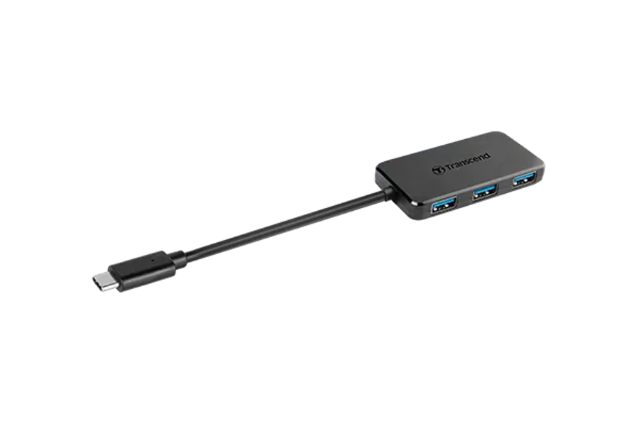 Transcend USB Type C 4 Port USB 3.1 Hub Bus Powered