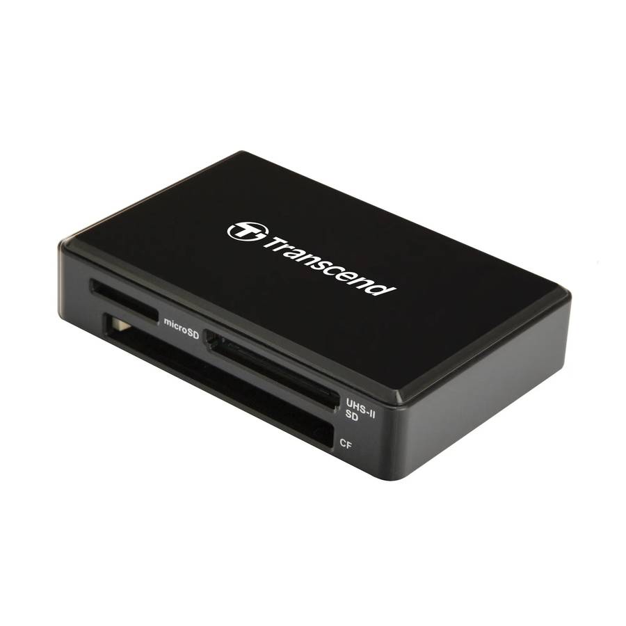 Transcend USB3.1 Uhs-Ii Multicard Reader Black