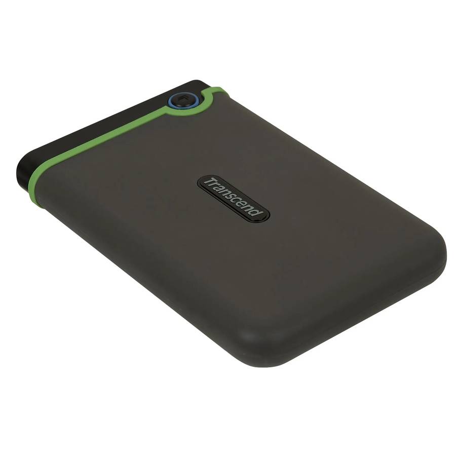 Transcend 1TB Storejet M3 2.5'' USB3.1 Rugged Hdd Slim Iron Grey