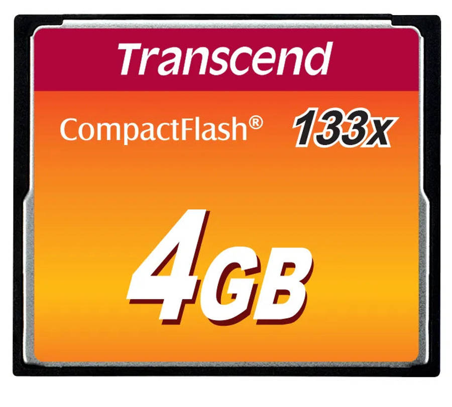 Transcend 4GB Compact Flash 133X