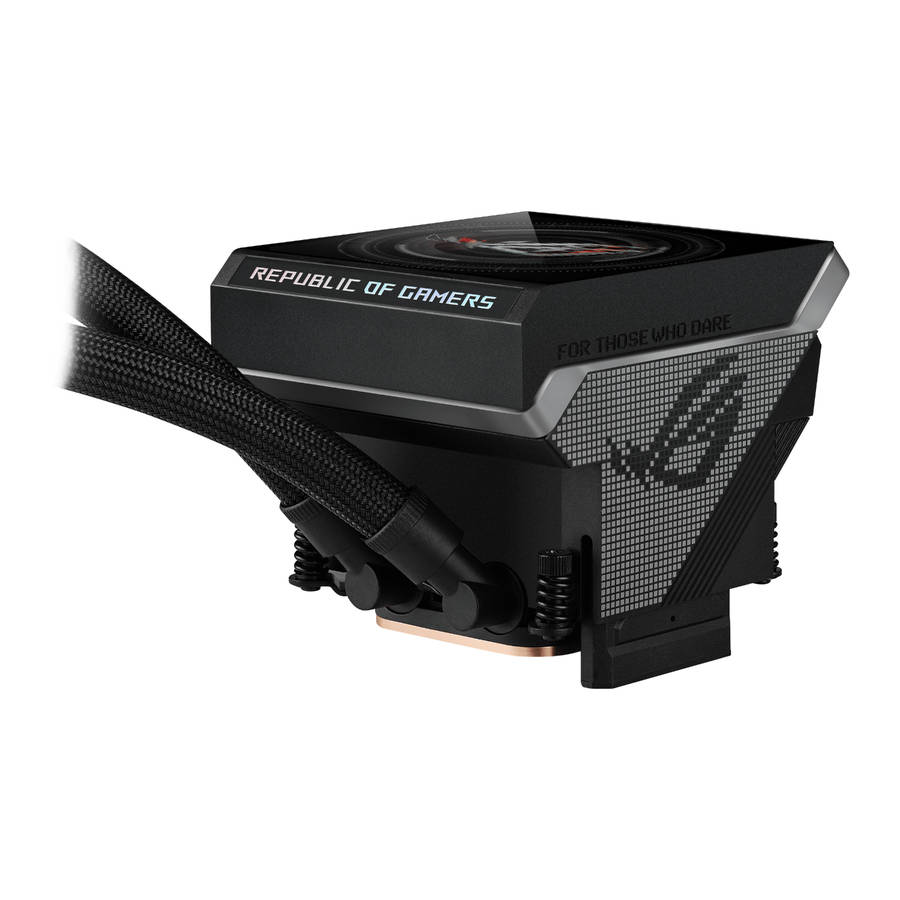 Asus Rog Strix Lc Iv 360 ARGB Lcd Liquid Cooler Black