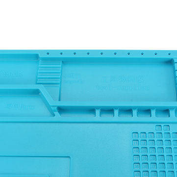 Magnetic Heat Insulation Silicone Pad Desk Mat Resistant Hot Soldering Station Repair Pad Platform