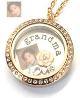 PH1 - Custom Small Square Photo Print, can fit inside any of our Floating Locket Necklaces