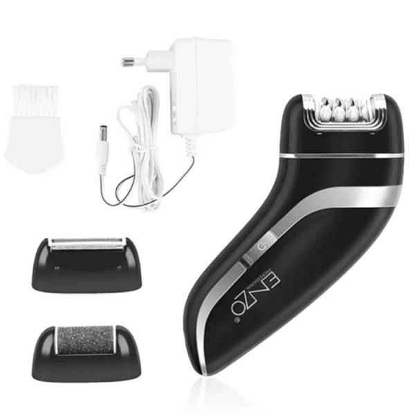 ENZO Rechargeable 3 in 1 Women Electric Facial Hair Removal