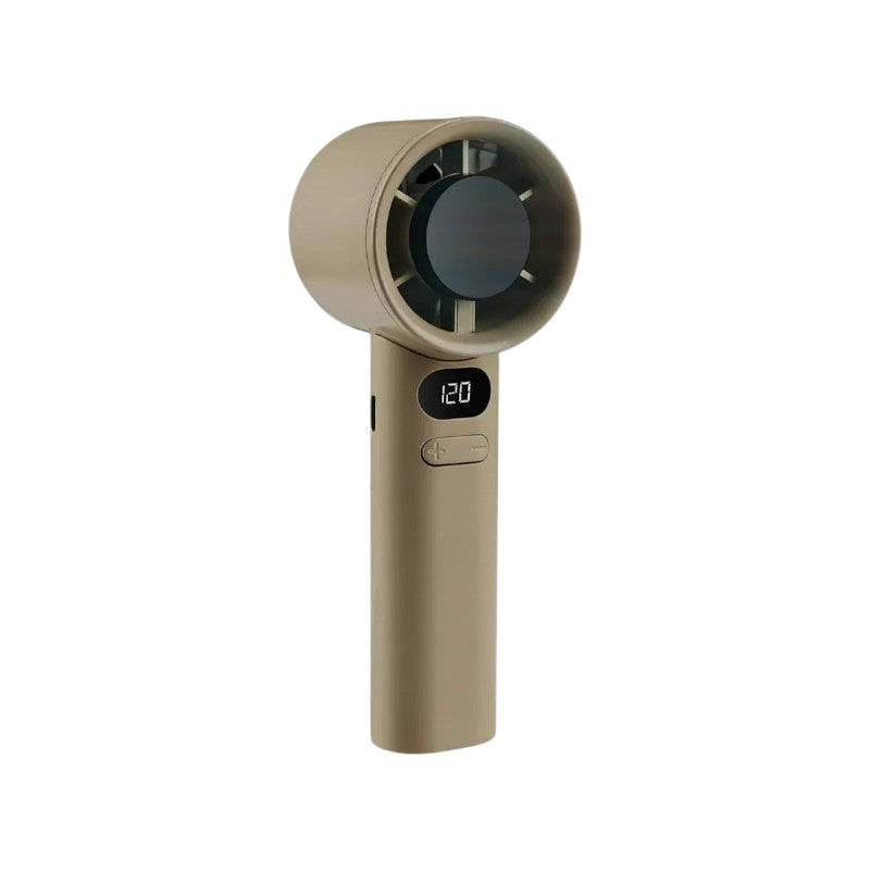 MTech Handheld High-Speed Fan  Rechargeable USB Mini Fan with 120 Speeds & Display