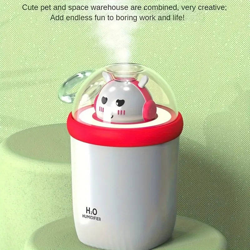 1pc, Cute Air Humidifier, Small Household Desktop USB Spray Humidifier, Mini Car Air Humidifier, ...