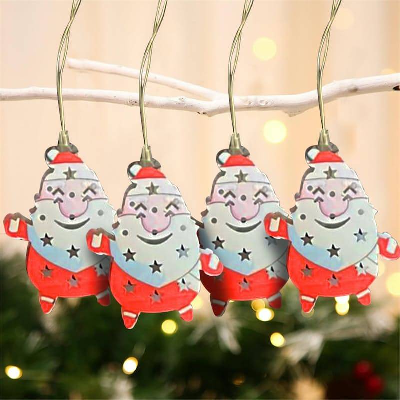 Father Christmas String Lights Led String Lights Christmas Tree String Lights Christmas Tree Deco...