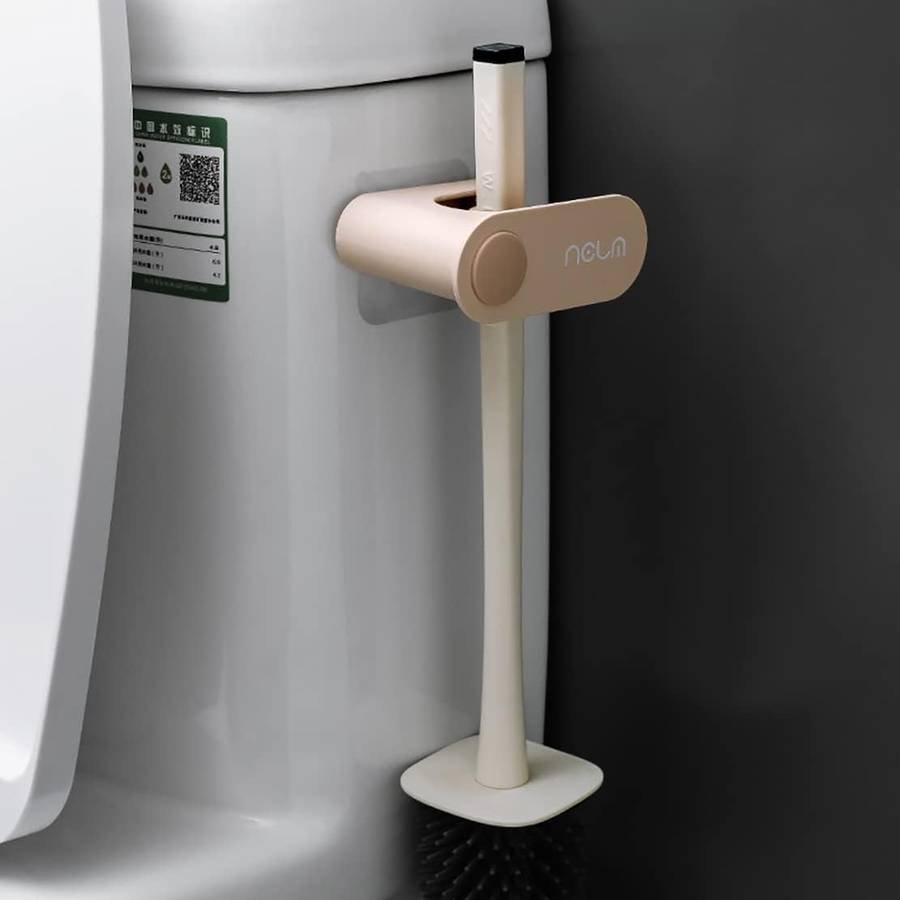 Self-Adhesive Wall-Mounted Utility Holder  Mop, Broom & Tool Organizer Clip