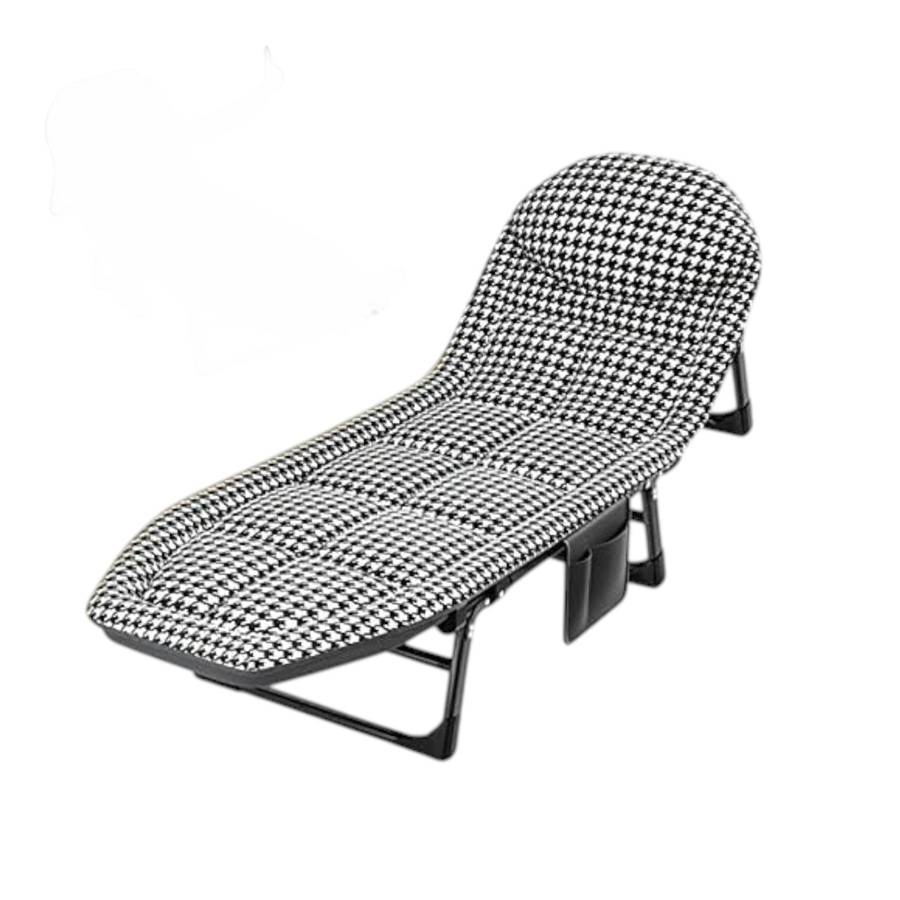 MFurn ComfyFold Deluxe Recliner Bed/Portable Lounge Chair with Padded Cushion