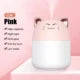 250ml Air Humidifier Cute USB Aroma Diffuser with Night Light for Bedroom Home Car Plant Purifier...