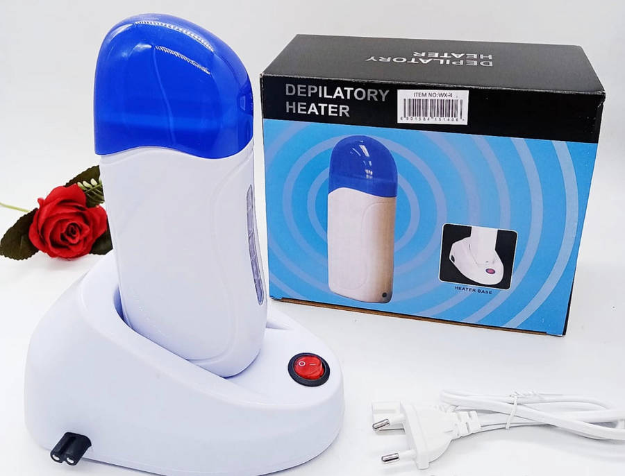 Hot Wax Cartridge Portable Epilator Roll On Depilatory Heater With Stand