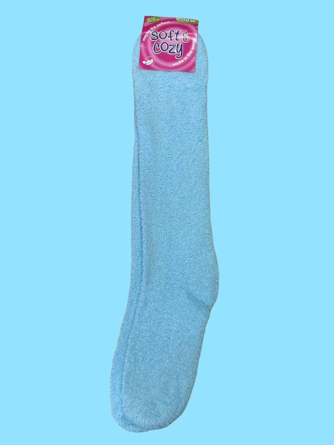 Knee High Soft Fuzzy Winter Socks  Ultra Cozy, Stretchable Thermal Socks