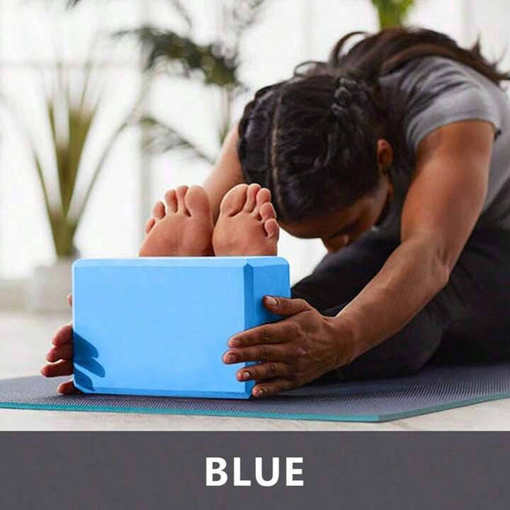 Non-Slip Yoga Blocks, Lightweight Odor Resistant Fitness Block, For Yoga, Pilates Training