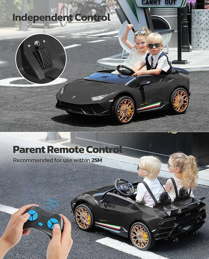 Licensed Lamborghini Huracan 24volt 2 Seater Ride On Car