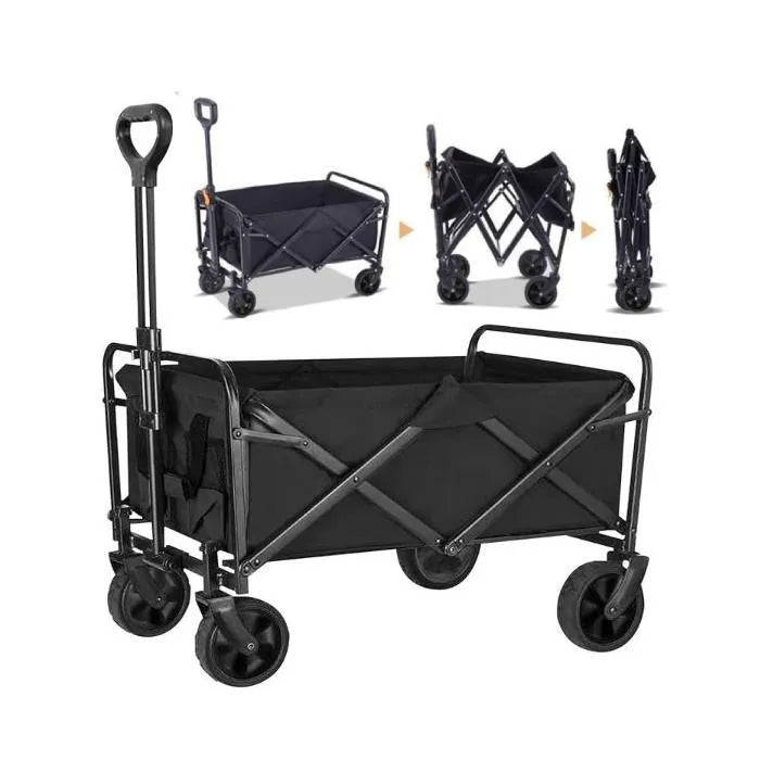 MHome Heavy Duty Collapsible Foldable Trolley Cart