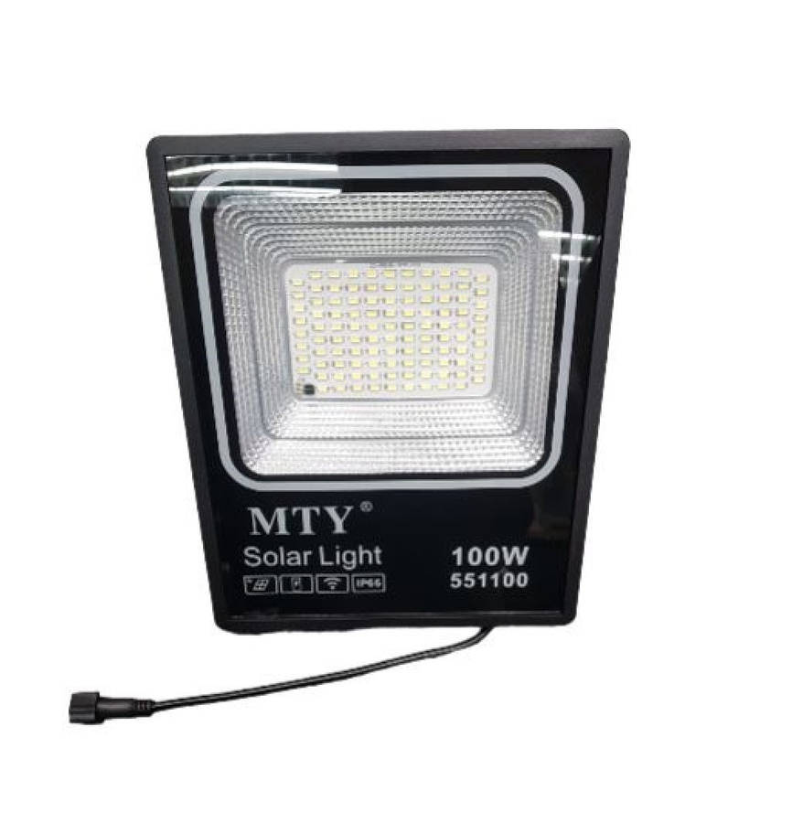MTY - Solar Powered LED Flood Light 100W