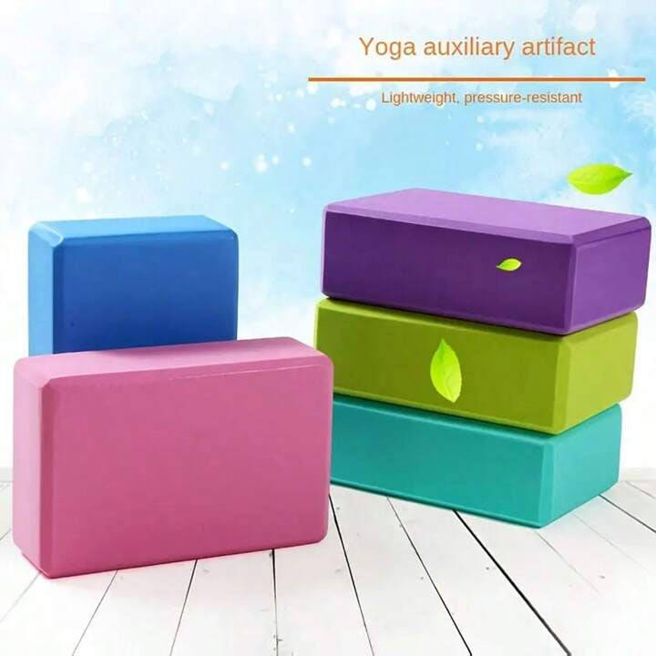 Non-Slip Yoga Blocks, Lightweight Odor Resistant Fitness Block, For Yoga, Pilates Training