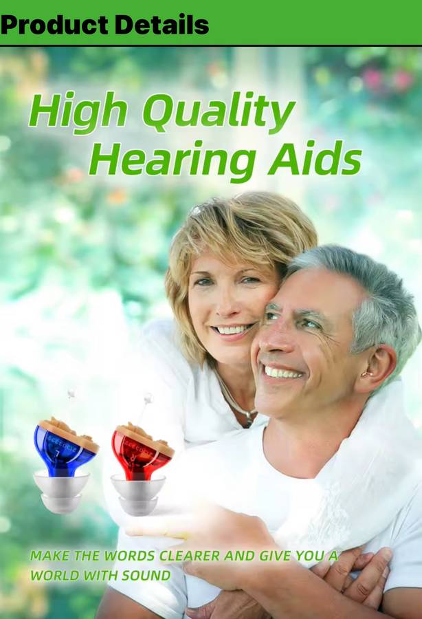Digital Mini Invisible Hearing Aid - CIC In Ear Type GM-910
