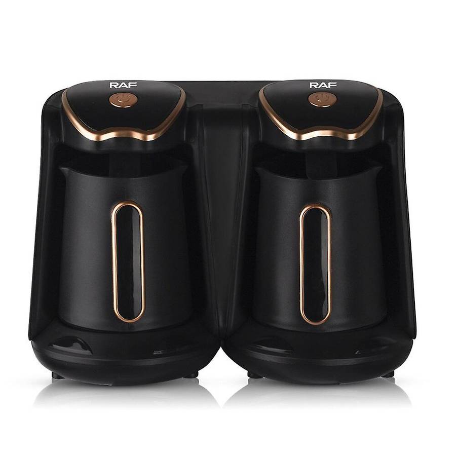 RAF R.109 Dual Turkish Coffee Maker  2-Cup Electric Coffee & Tea Machine with Smart Anti-Overf...