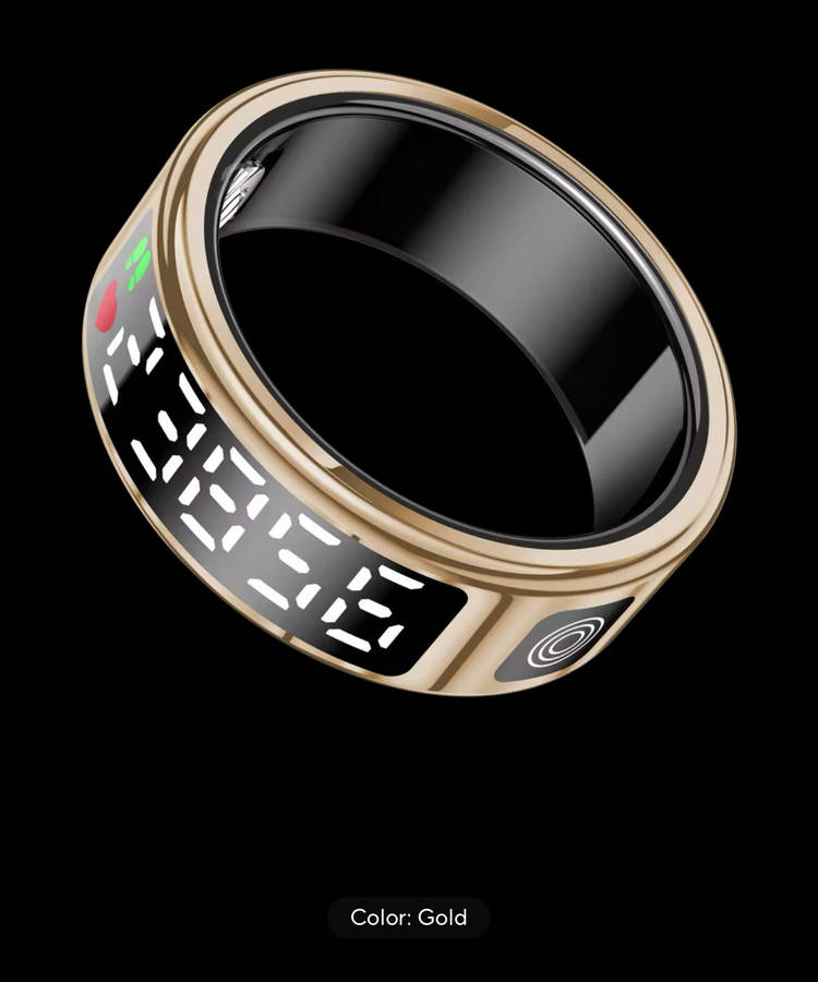 New High Performance Smart Ring With 5ATM Waterproof Gesture Operated Camera Video Health Monitor...