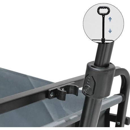 Outdoor Large Capacity Folding Wagon Truck Trolley