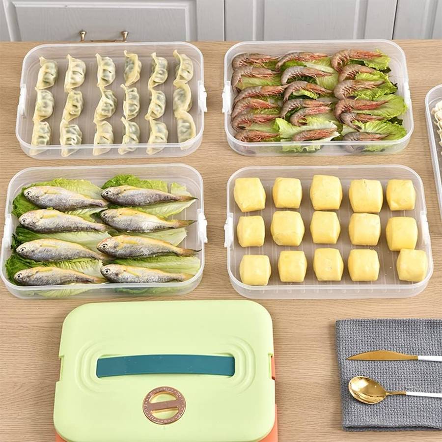 Dumpling Box Fridge Storage