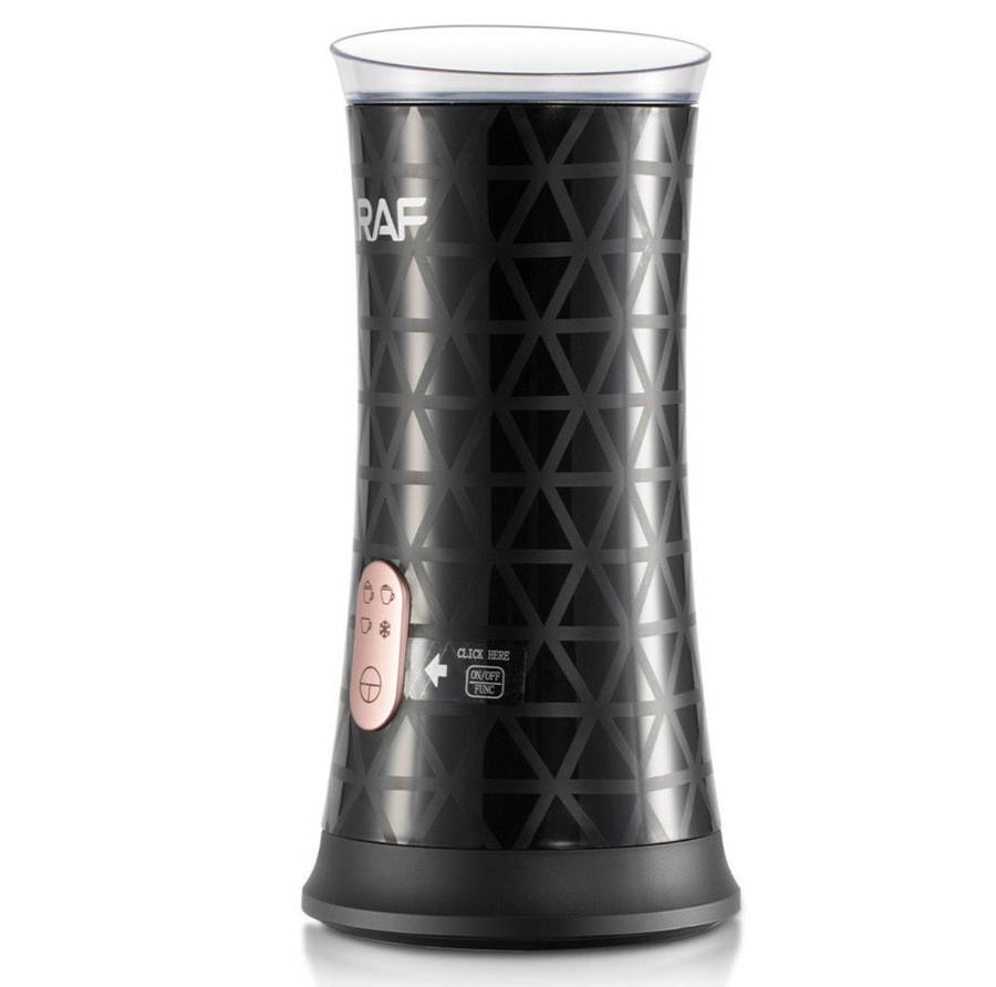 RAF Electric Milk Frother R.101  4-In-1 Handheld Coffee Foam Maker With Heating